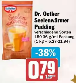 HIT Dr. Oetker Seelenwärmer Pudding Angebot