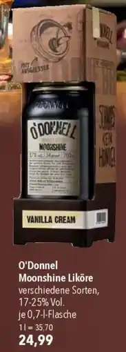 CITTI Markt O'Donnel Moonshine Liköre Angebot