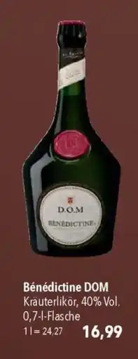 CITTI Markt Bénédictine DOM Kräuterlikör Angebot