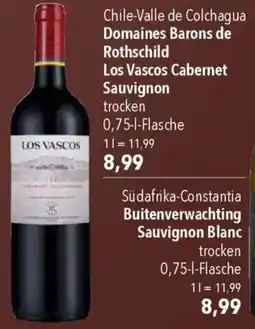 CITTI Markt Domaines Barons de Rothschild Los Vascos Cabernet Sauvignon Angebot