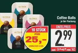 E-Center Coffee Balls je 9er Packung Angebot