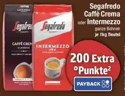 E-Center Segafredo Caffè Crema oder Intermezzo Angebot