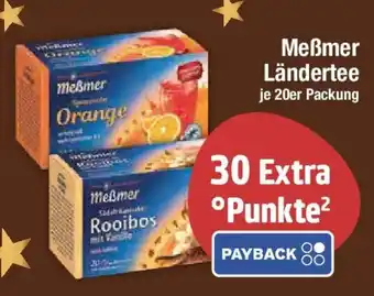 E-Center Meẞmer Ländertee je 20er Packung Angebot