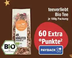 E-Center teeverliebt Bio Tee Angebot