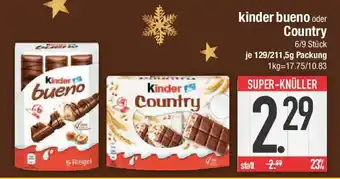 E-Center kinder bueno oder Country Angebot