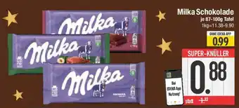 E-Center Milka Schokolade Angebot
