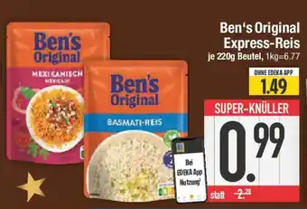 E-Center Ben's Original Express-Reis Angebot