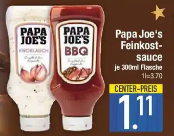 E-Center Papa Joe's Feinkostsauce Angebot