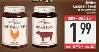 E-Center Jürgen Langbein Fond Angebot