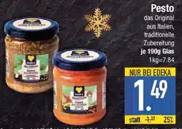 E-Center EDEKA Herzstücke Pesto Angebot