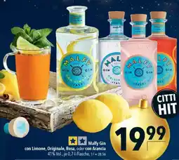 CITTI Markt Malfy Gin Angebot