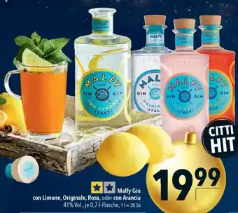 CITTI Markt Malfy Gin Angebot