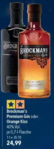 CITTI Markt Brockman's Premium Gin oder Orange Kiss Angebot