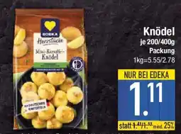 E-Center EDEKA Herzstacke Knödel Angebot