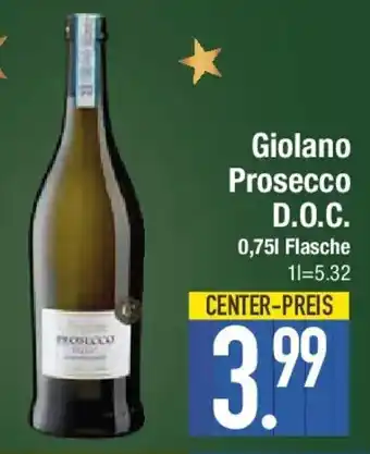 E-Center Giolano Prosecco D.O.C. Angebot