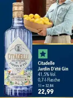 CITTI Markt Citadelle Jardin D'été Gin Angebot
