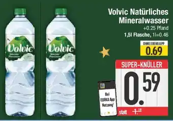 E-Center Volvic Natürliches Mineralwasser Angebot