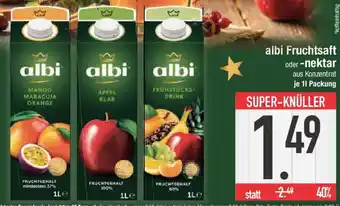 E-Center albi Fruchtsaft oder nektar Angebot
