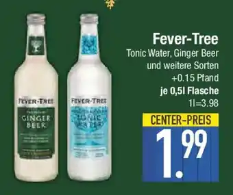 E-Center Fever-Tree Tonic Water, Ginger Beer Angebot