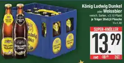 E-Center König Ludwig Dunkel oder Weissbier Angebot
