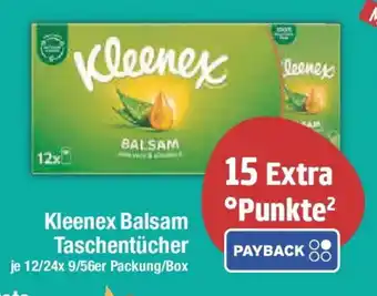 E-Center Kleenex Balsam Taschentücher Angebot