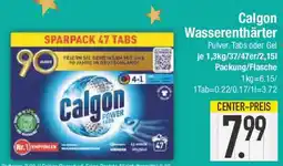 E-Center Calgon Wasserenthärter Angebot