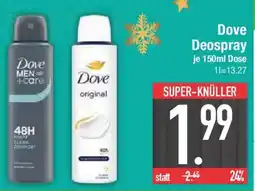 E-Center Dove Deospray Angebot
