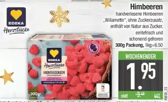 E-Center EDEKA Herzstücke Himbeeren Angebot