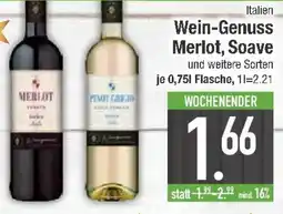 E-Center Italien Wein Genuss Merlot, Soave Angebot