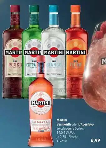 CITTI Markt Martini Vermouth oder L'Aperitivo Angebot