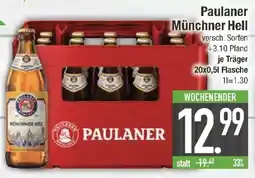 E-Center Paulaner Münchner Hell Angebot