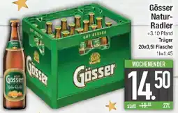 E-Center Gösser Natur Radler Angebot