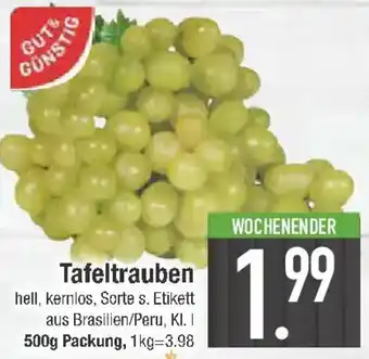 E-Center GUT&GÜNSTIG Tafeltrauben Angebot