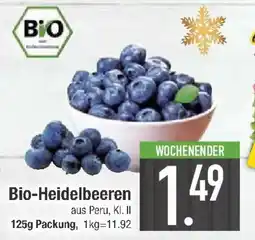 E-Center Bio Heidelbeeren Angebot
