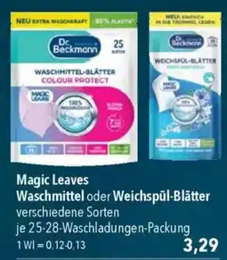 CITTI Markt Dr. Beckmonn Magic Leaves Waschmittel oder Weichspül-Blätter Angebot