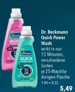 CITTI Markt Dr. Beckmann Quick Power Wash Angebot