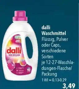 CITTI Markt dalli Waschmittel Angebot