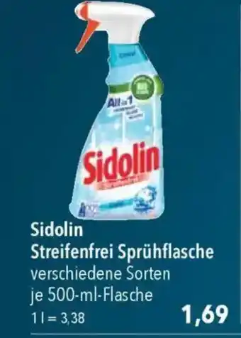 CITTI Markt Sidolin Streifenfrei Sprühflasche Angebot