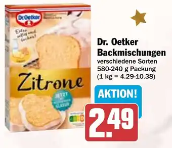 HIT Dr. Oetker Backmischungen Angebot