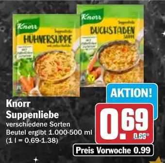 HIT Knorr Suppenliebe Angebot