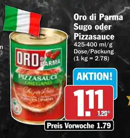 HIT Oro di Parma Sugo oder Pizzasauce Angebot