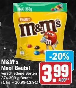 HIT M&M's Maxi Beutel Angebot
