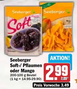 HIT Seeberger Soft/ Pflaumen oder Mango Angebot