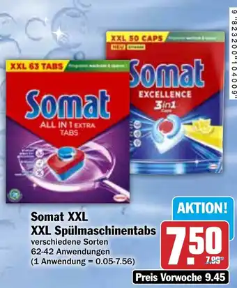 HIT Somat XXL XXL Spülmaschinentabs Angebot
