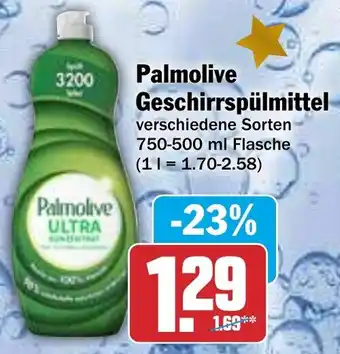 HIT Palmolive Geschirrspülmittel Angebot