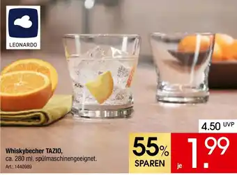 Zurbrüggen LEONARDO Whiskybecher TAZIO Angebot