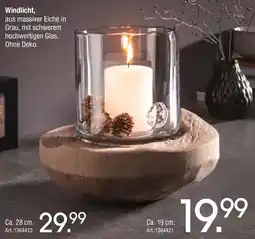 Zurbrüggen Windlicht Ca. 19 cm. Angebot