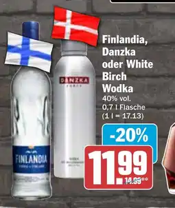 HIT Finlandia, Danzka oder White Birch Wodka Angebot
