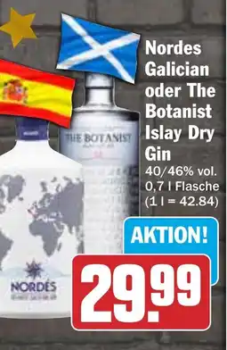 HIT Nordes Galician oder The Botanist Islay Dry Gin Angebot