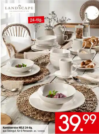 Zurbrüggen LANDSCAPE Kombiservice NELE 24-tlg. Angebot